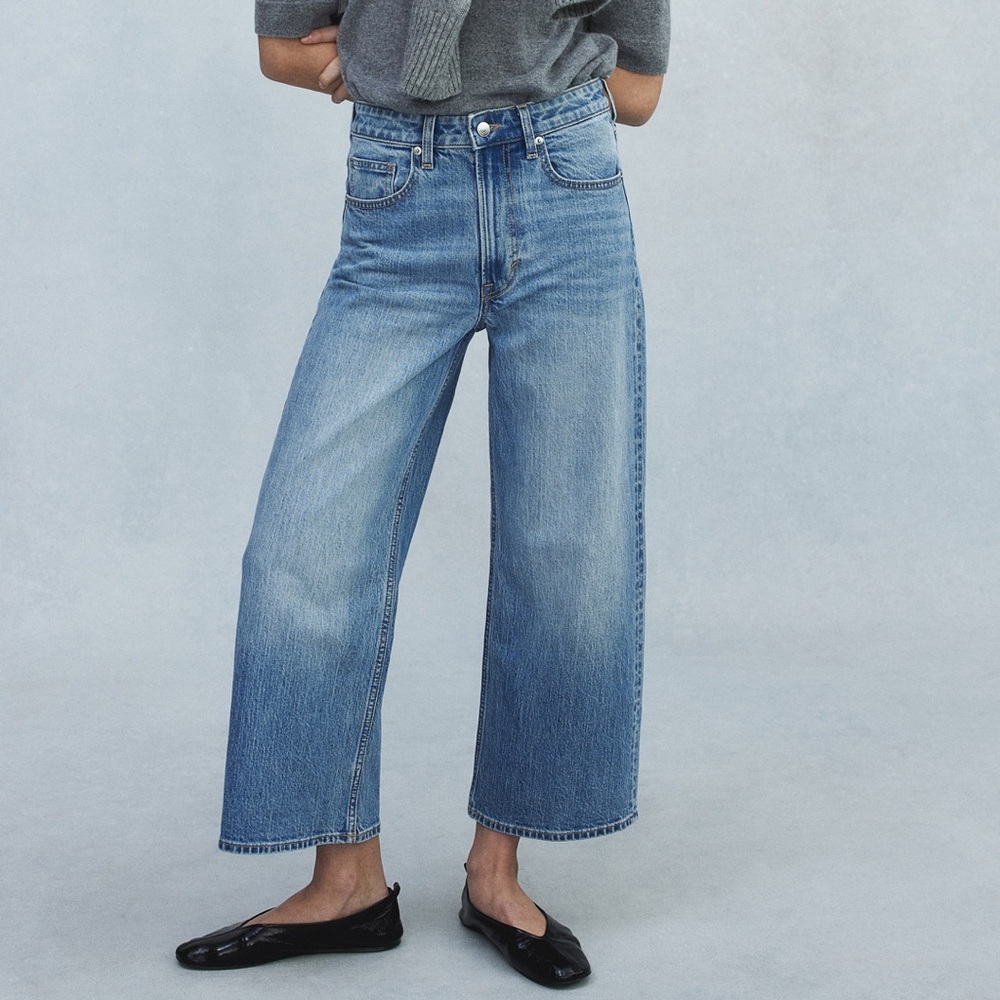 H&M &denim Wide Leg Jeans